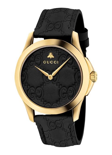 gucci horloge zwart|gucci timeless watches.